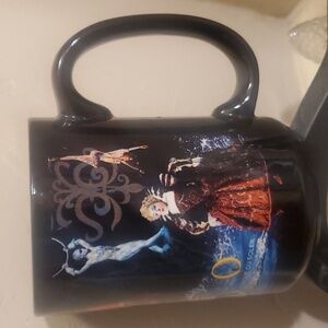 Cirque Du Soleil zebra and acrobats mug cup